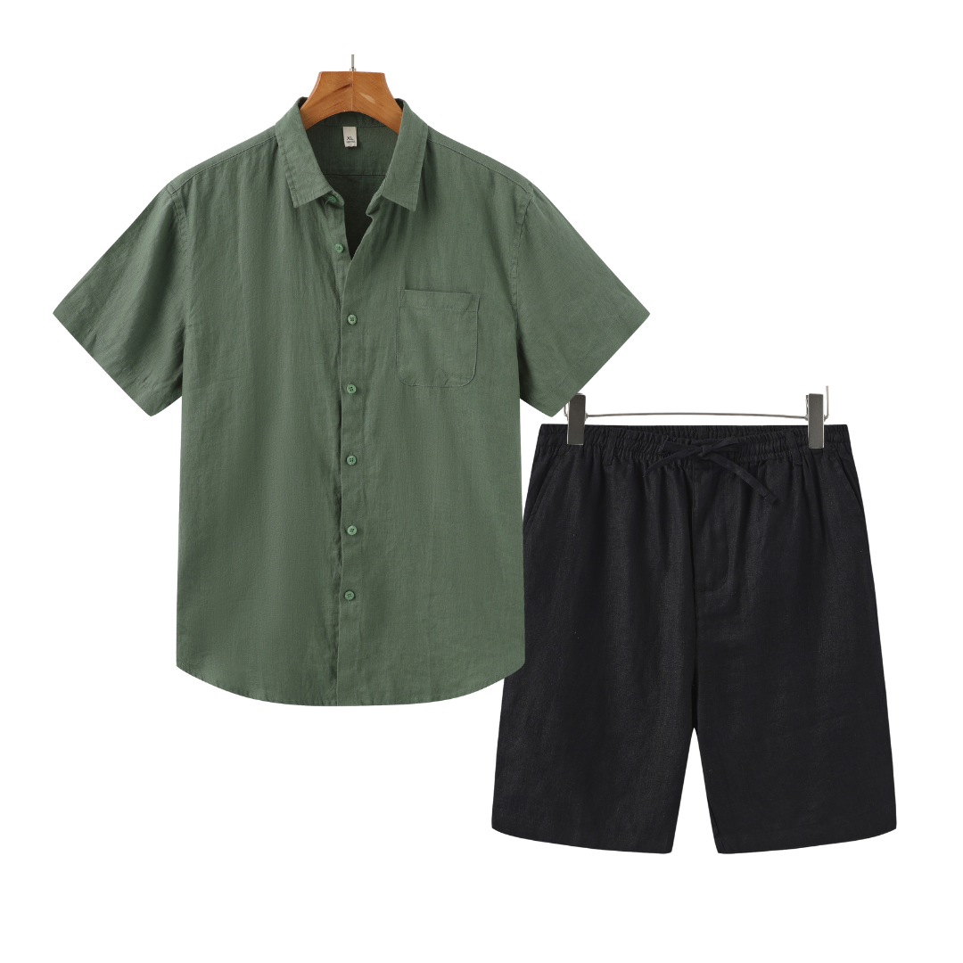 Anders™ | Hør-sæt (Shorts)