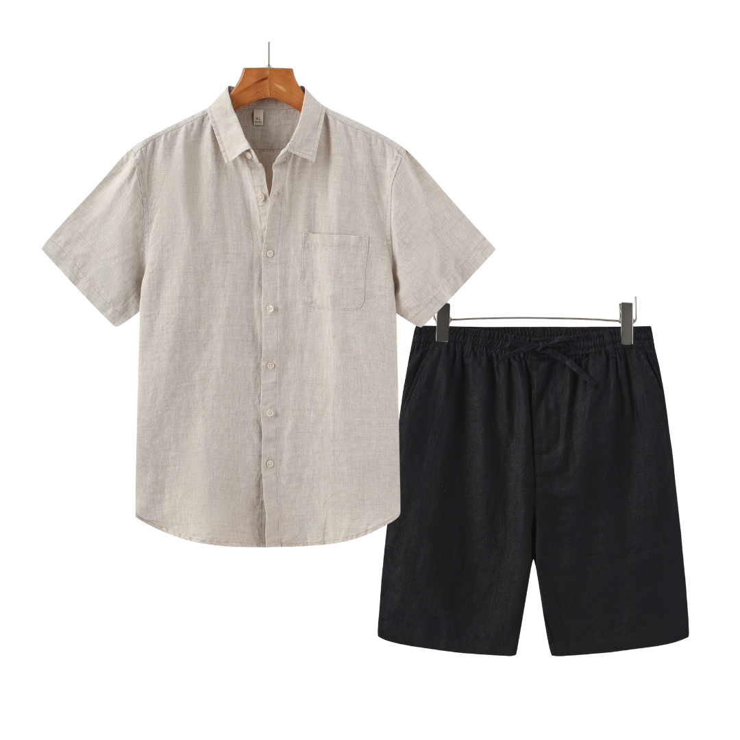 Anders™ | Hør-sæt (Shorts)