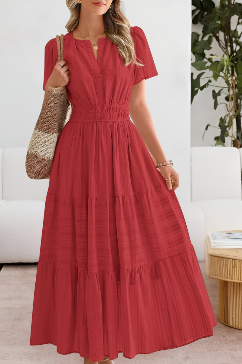 Erna™ | Boho-Sommerkjole med Elegant Lethed