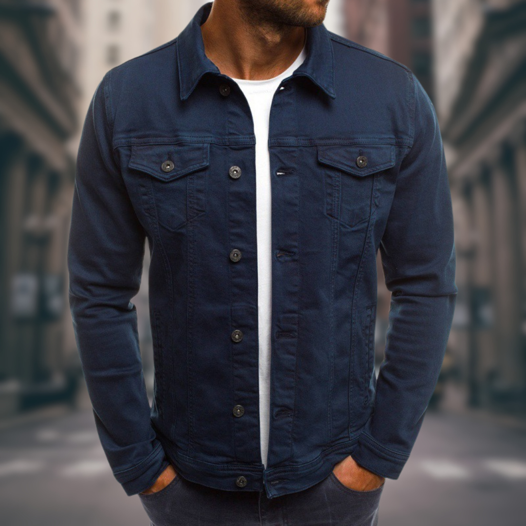 Robert™ | Moderigtig denimskjorte