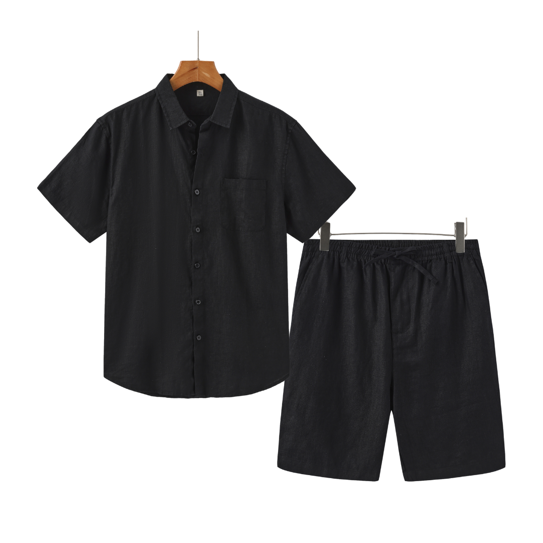 Anders™ | Hør-sæt (Shorts)