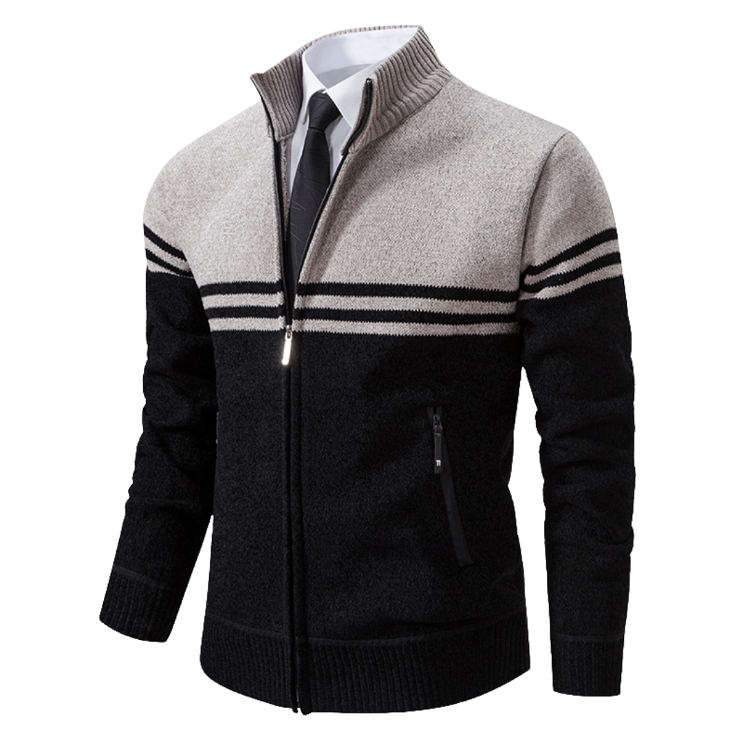 William™ | Luksus-sweater med lynlås