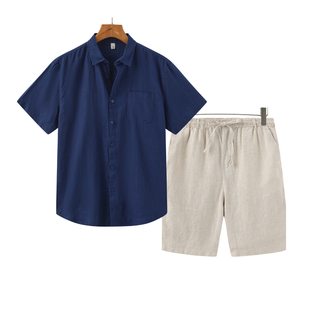 Anders™ | Hør-sæt (Shorts)