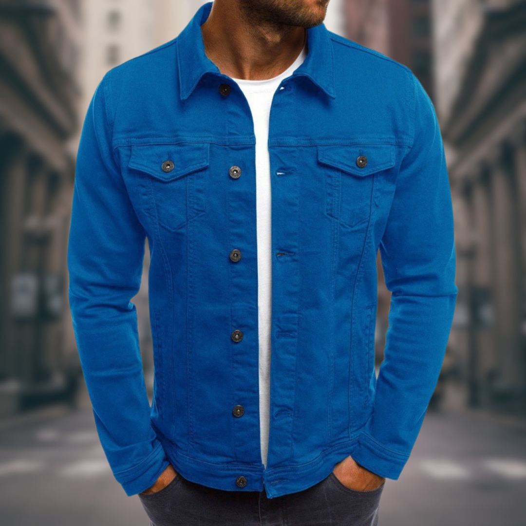 Robert™ | Moderigtig denimskjorte