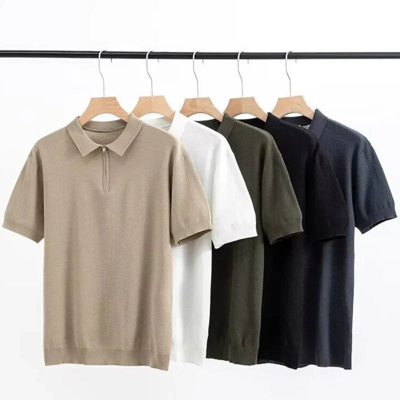 Einar™ | Polo med lynlås