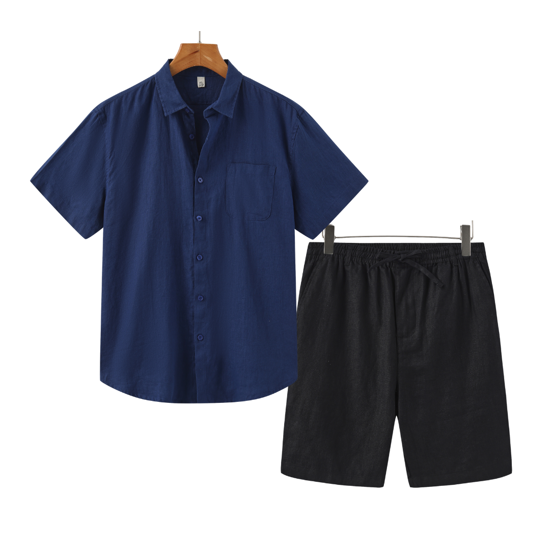 Anders™ | Hør-sæt (Shorts)