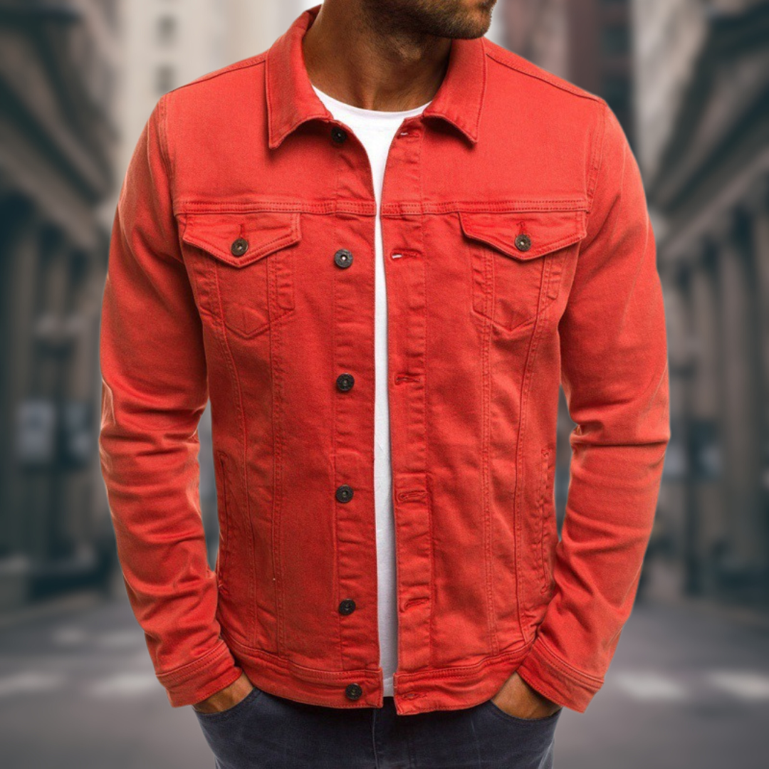 Robert™ | Moderigtig denimskjorte