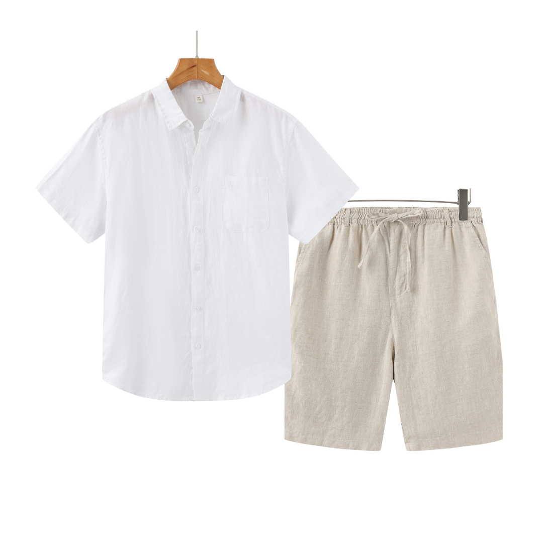 Anders™ | Hør-sæt (Shorts)