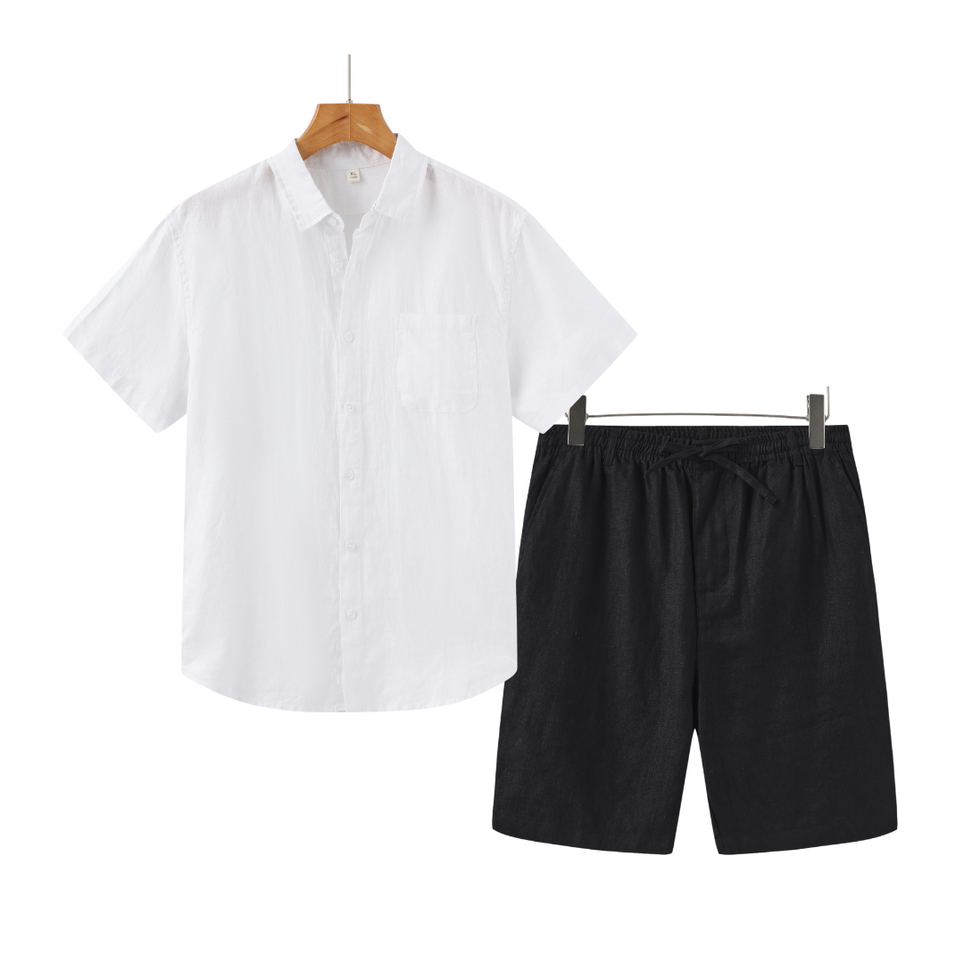 Anders™ | Hør-sæt (Shorts)