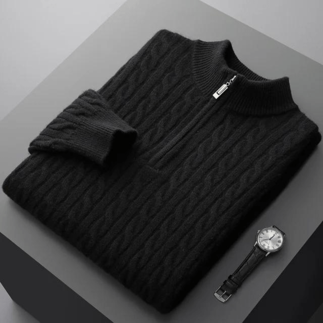 Lorentz™ | Half lynlås i kashmir
