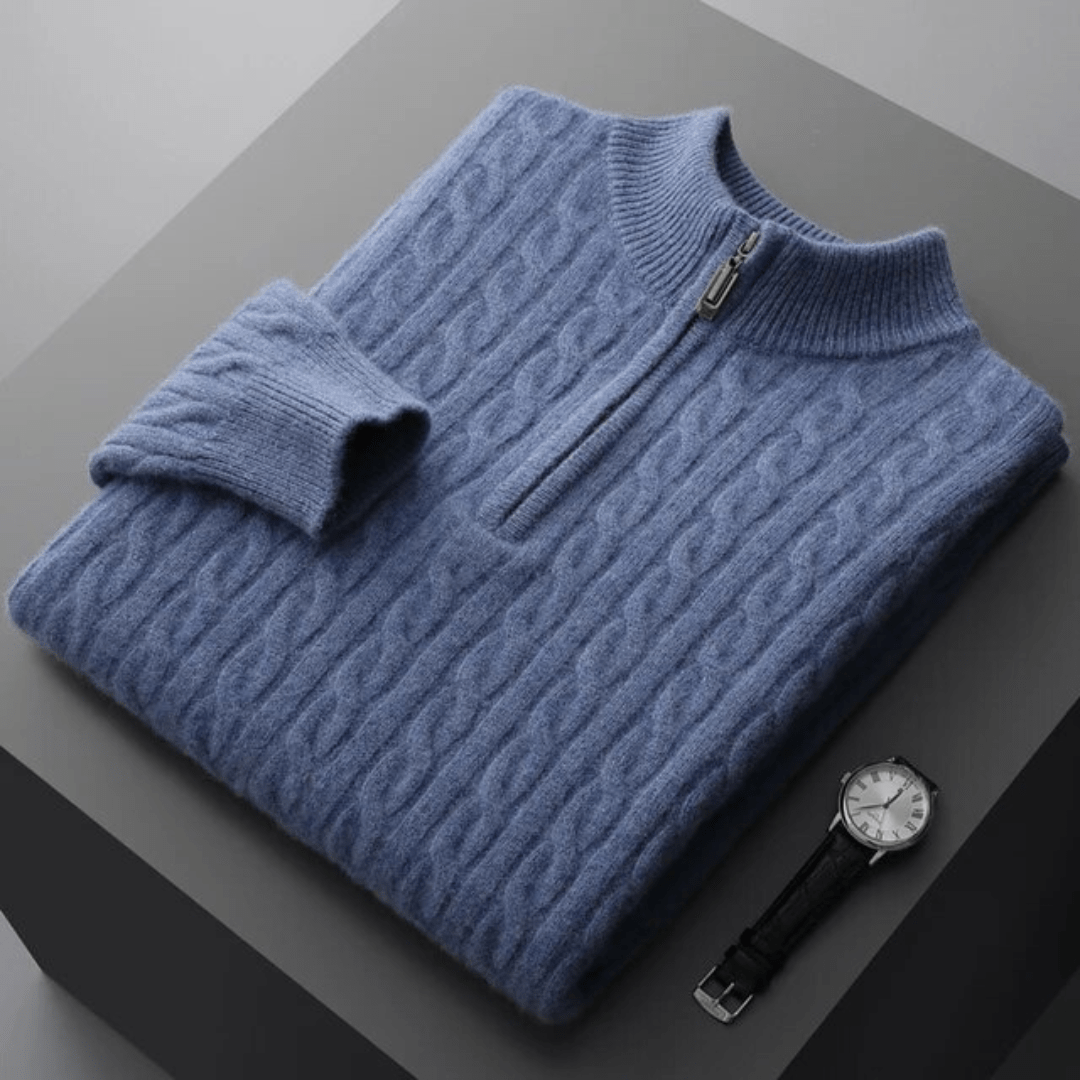 Lorentz™ | Half lynlås i kashmir