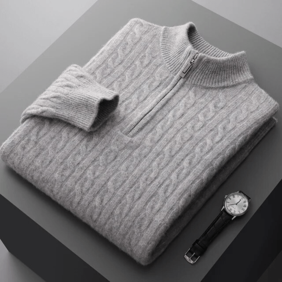 Lorentz™ | Half lynlås i kashmir