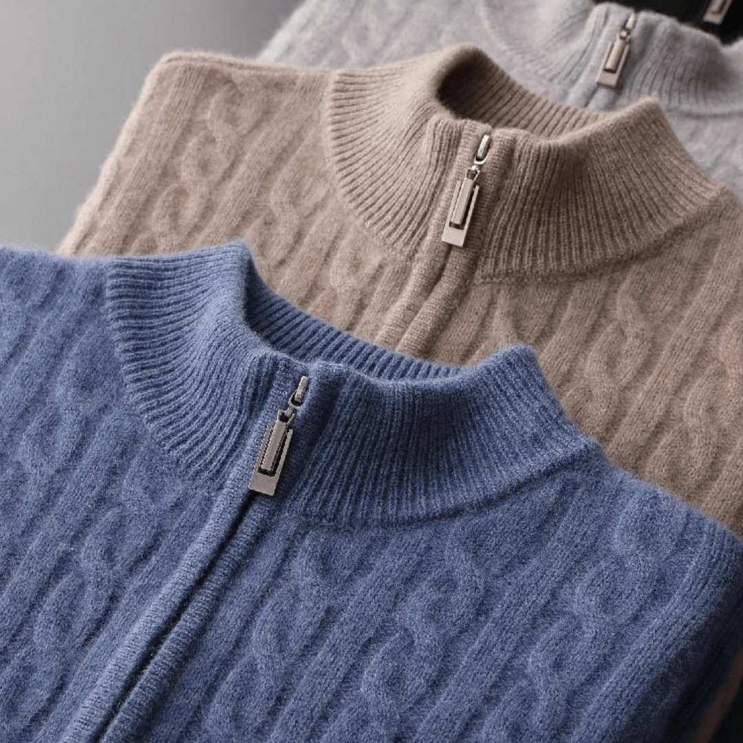 Lorentz™ | Half lynlås i kashmir