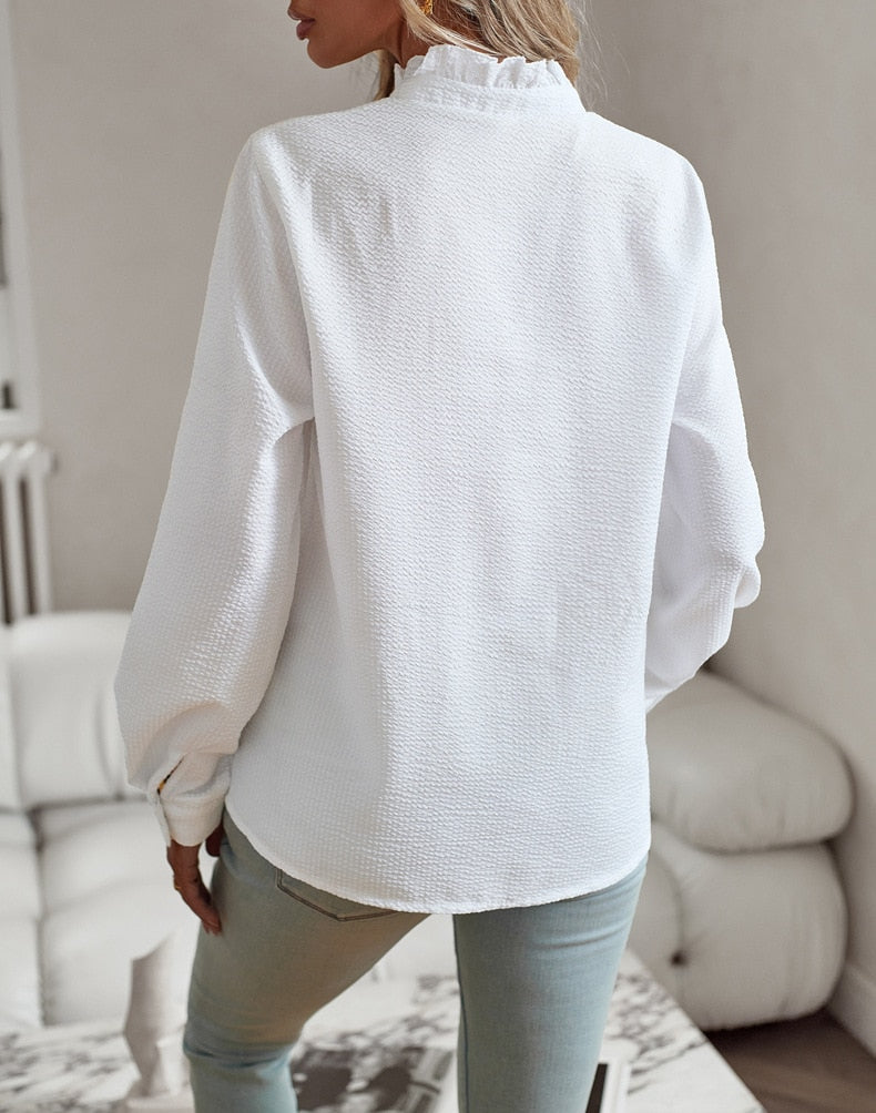 Lisean™ | Tidløs Elegance & Ultimativ Komfort i Én Bluse