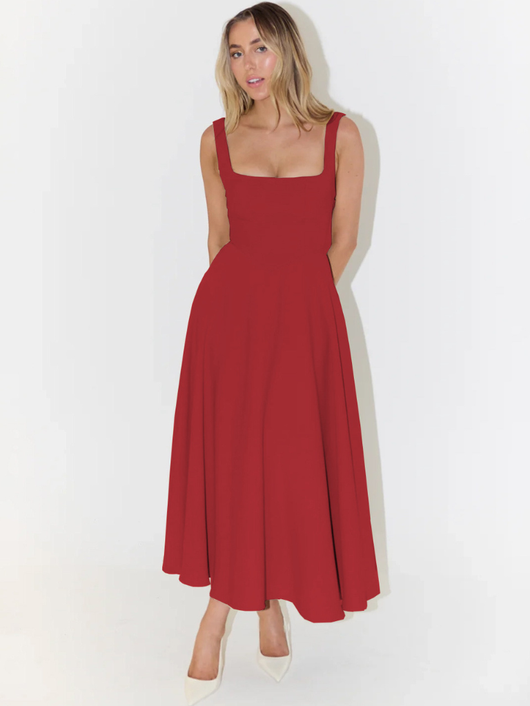 Alfrida™ | Feminin Havefestkjole
