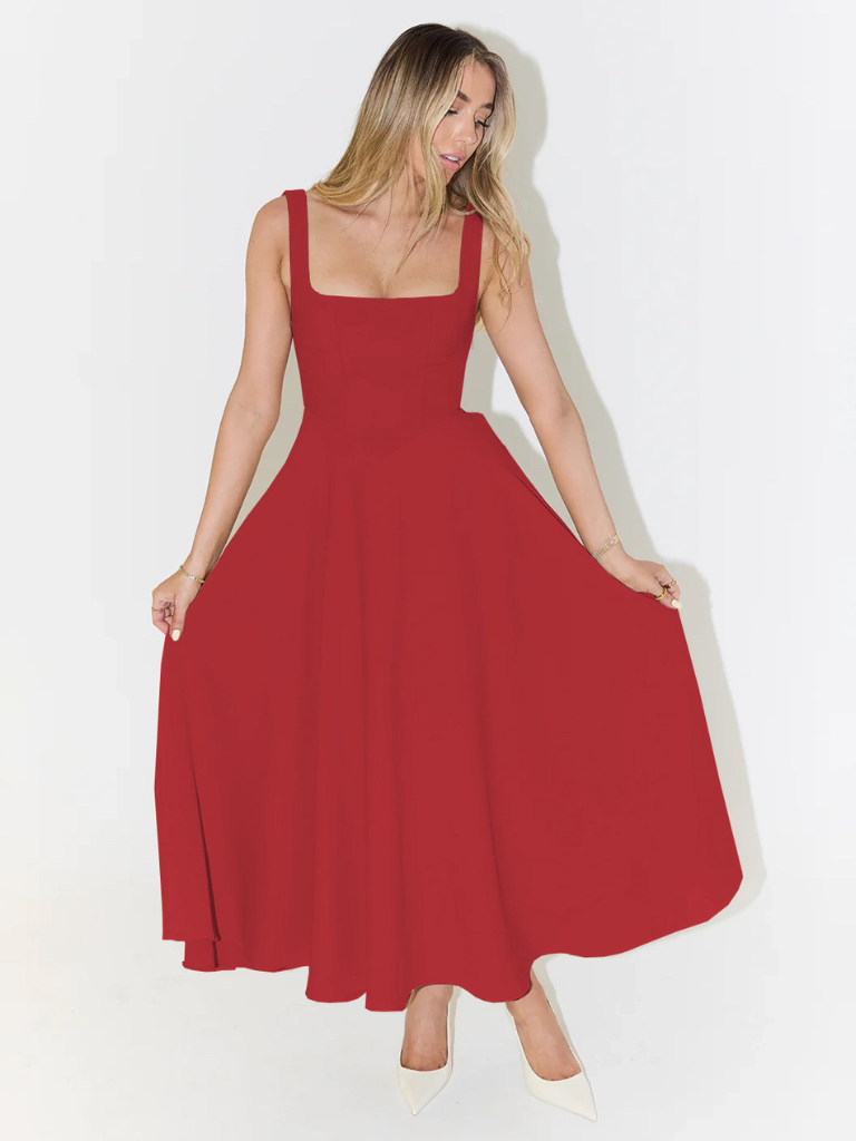 Alfrida™ | Feminin Havefestkjole