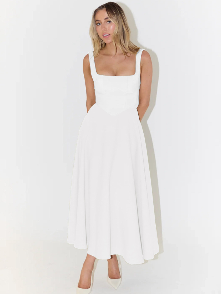 Alfrida™ | Feminin Havefestkjole