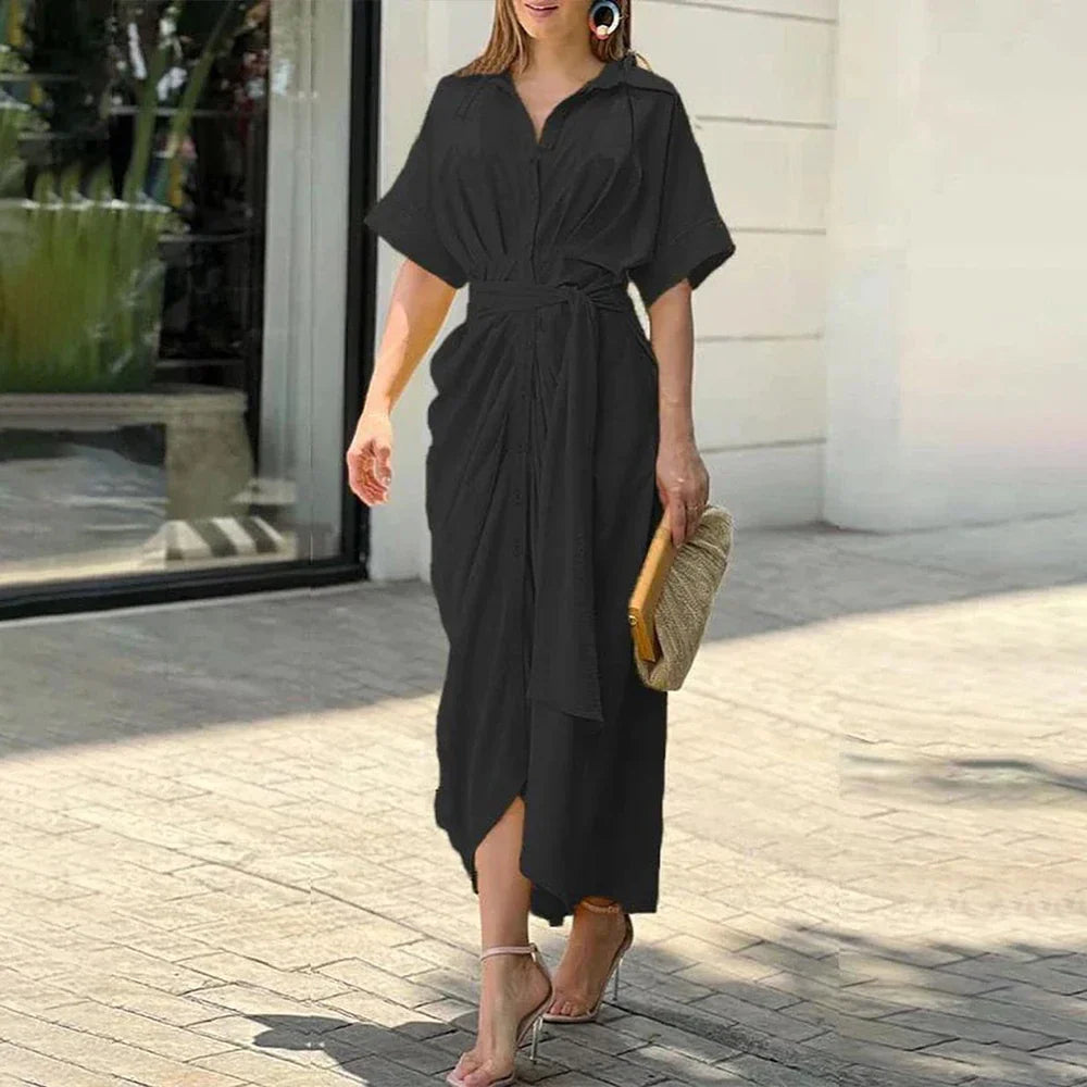 Zeina™ | Kjole Klassisk, Let & Sofistikeret