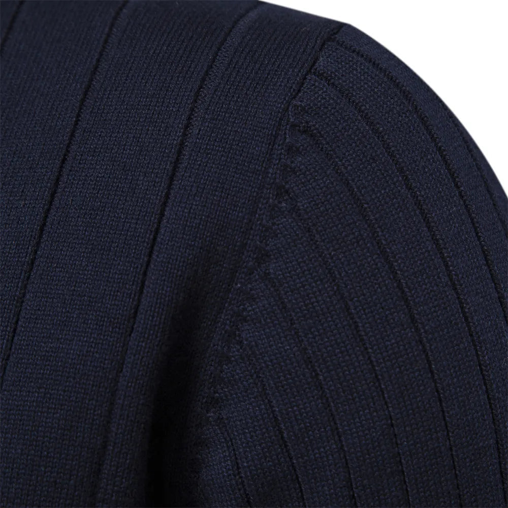 Fred™ | Sweater med kvart lynlås
