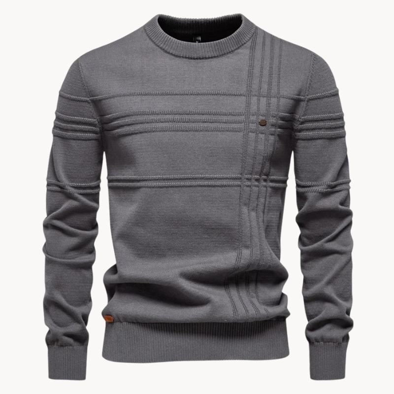 Frode™ | Mønstret pullover