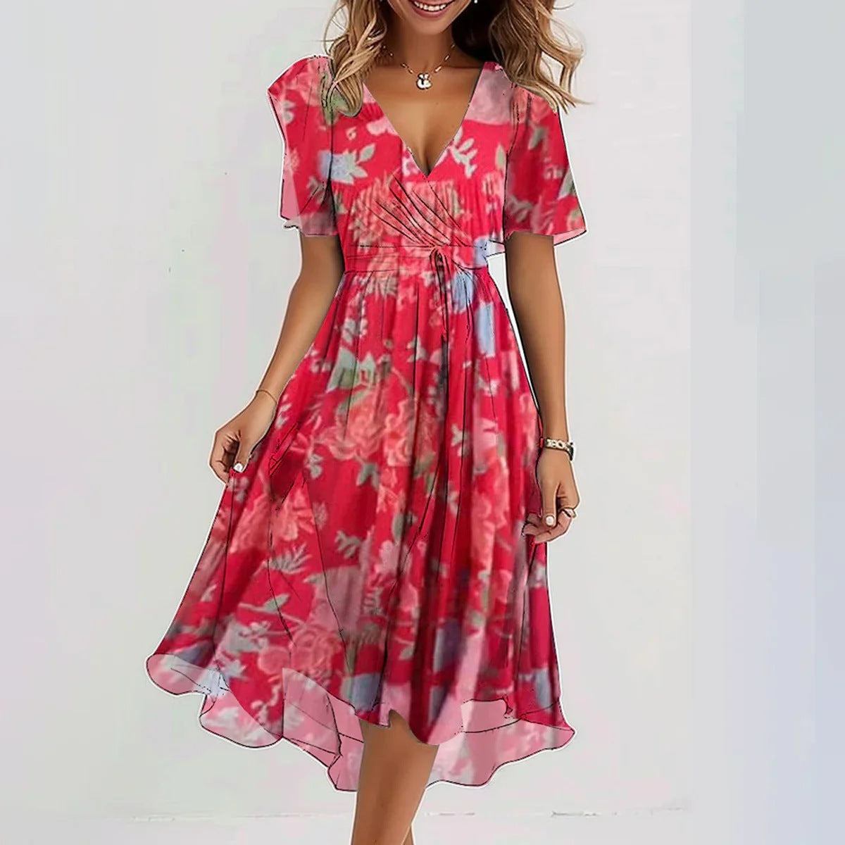 Lene™ | Sommerkjole med elegance og lethed