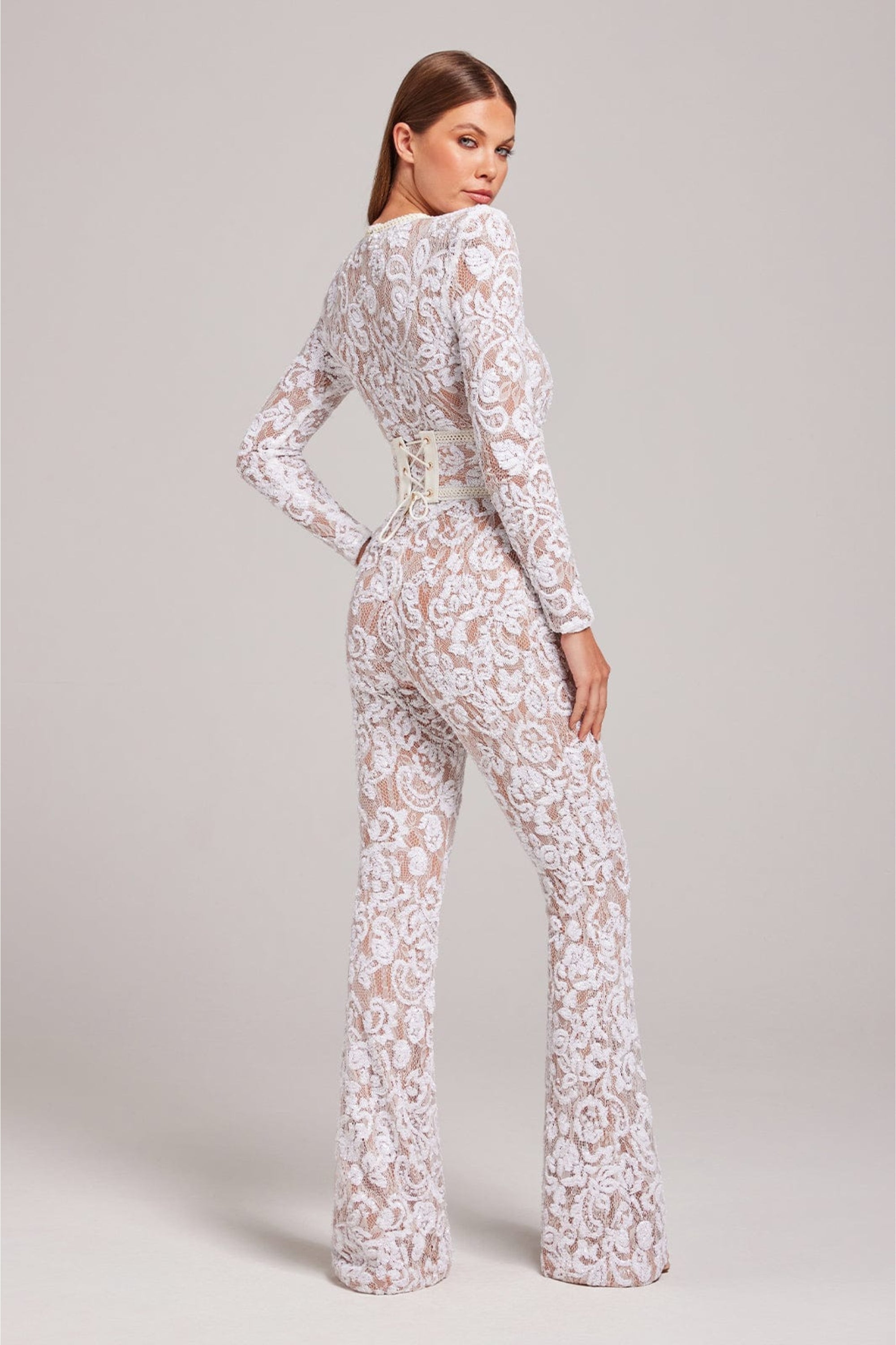 Alma™ | Elegant Blonde Buksedragt