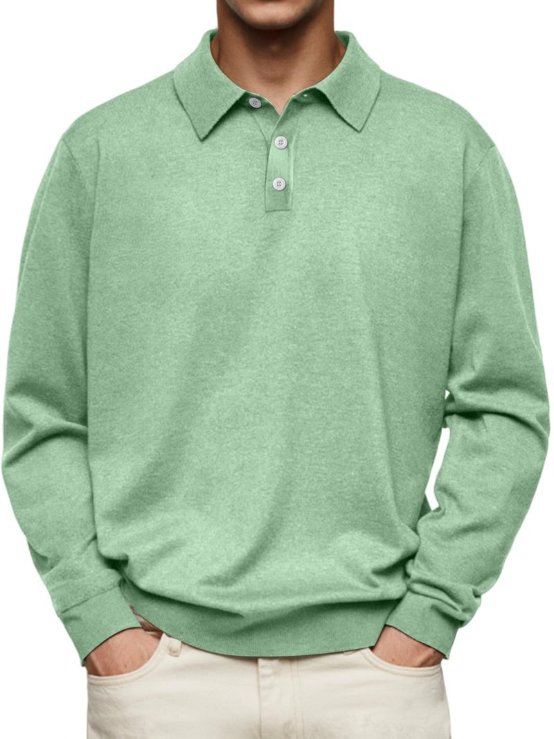 Alexandre™ | Vintage Skjorte med Lange Ærmer