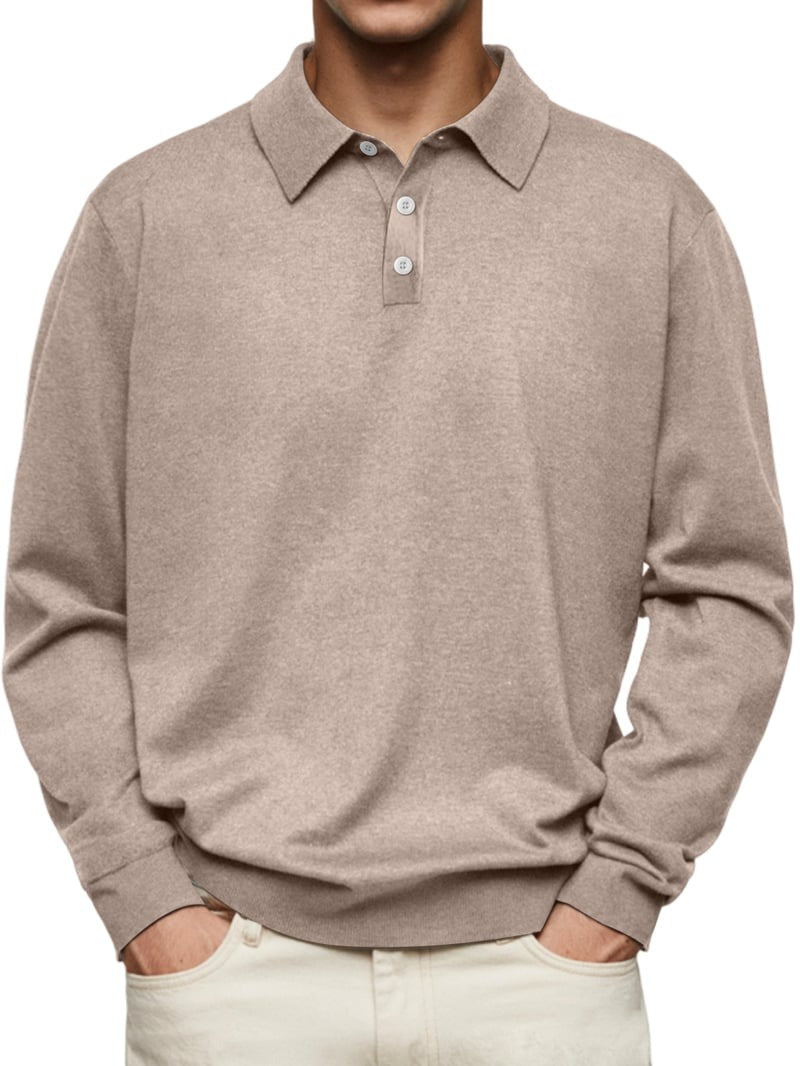 Alexandre™ | Vintage Skjorte med Lange Ærmer
