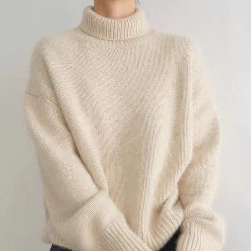 ellen™ | eksklusiv rullekrave-sweater