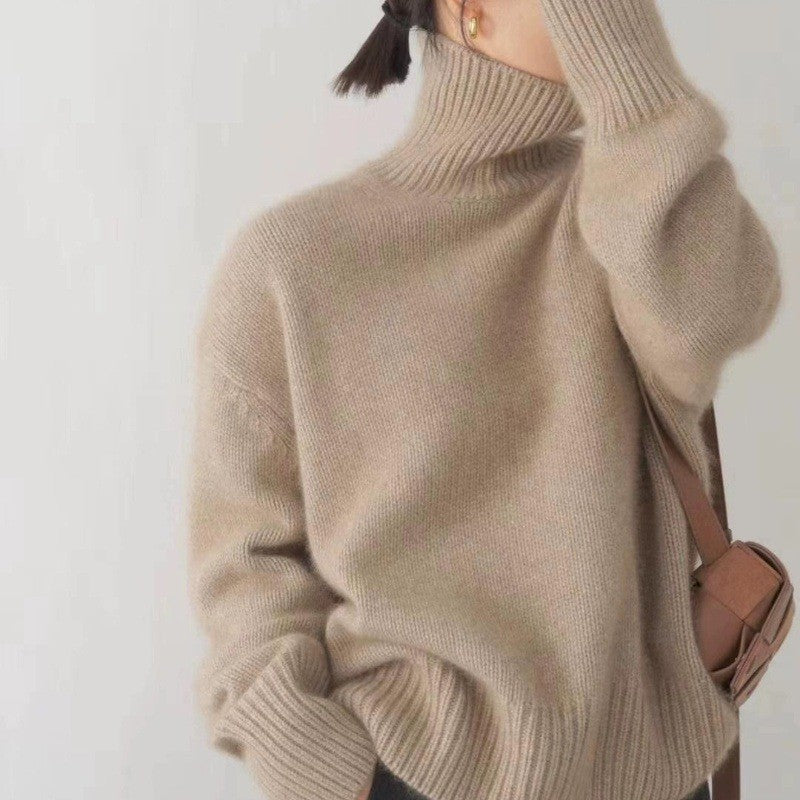 ellen™ | eksklusiv rullekrave-sweater