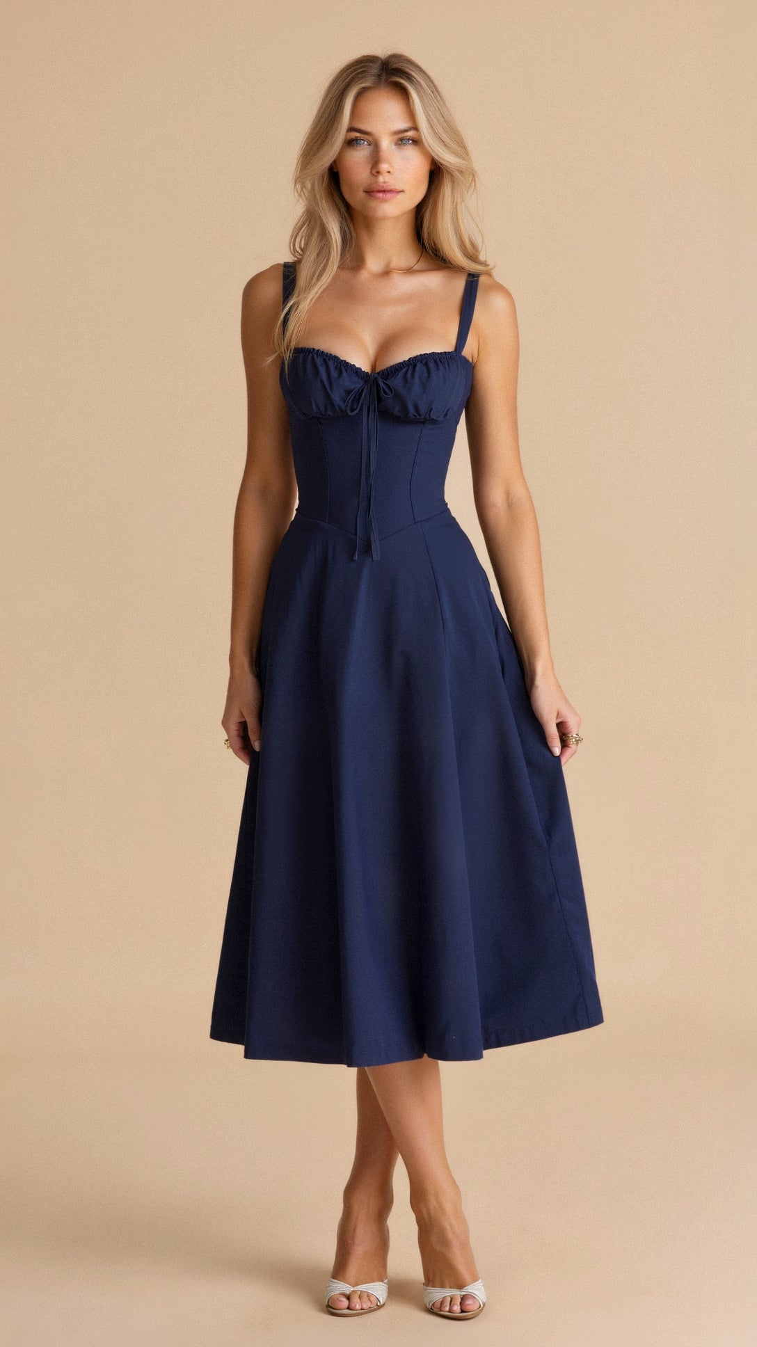 liv™ | elegant taljekjole med bustier-design – skab en tidløs og feminin silhuet