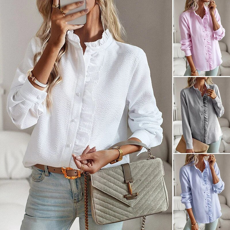 Lisean™ | Tidløs Elegance & Ultimativ Komfort i Én Bluse