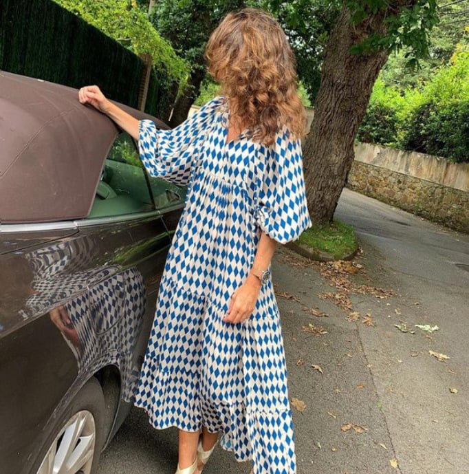 Emma™ | Blomstrende Boho Maxikjole