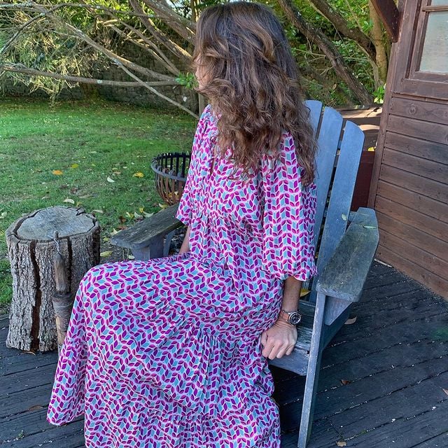 Emma™ | Blomstrende Boho Maxikjole