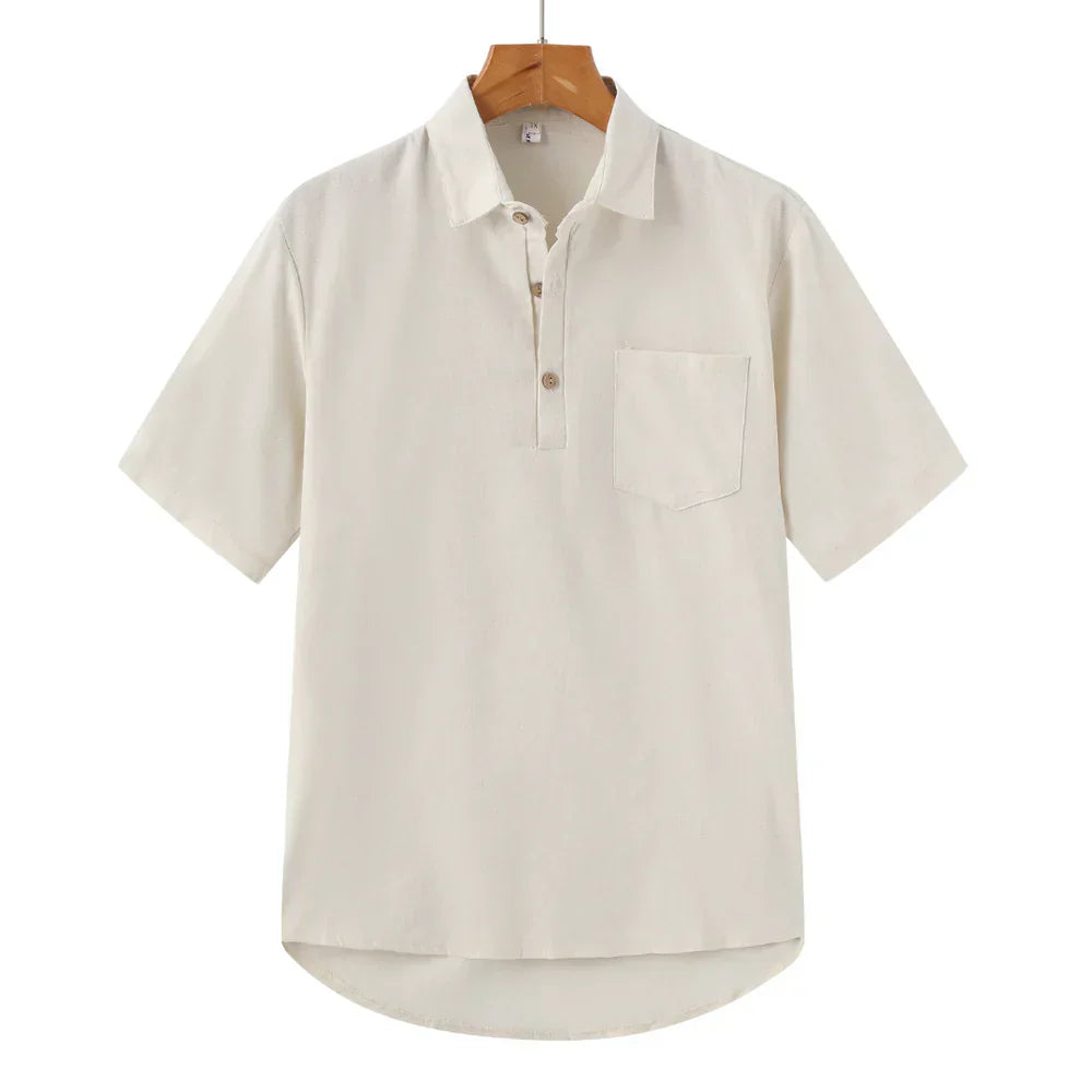 Anton™ | Poloshirt i hør