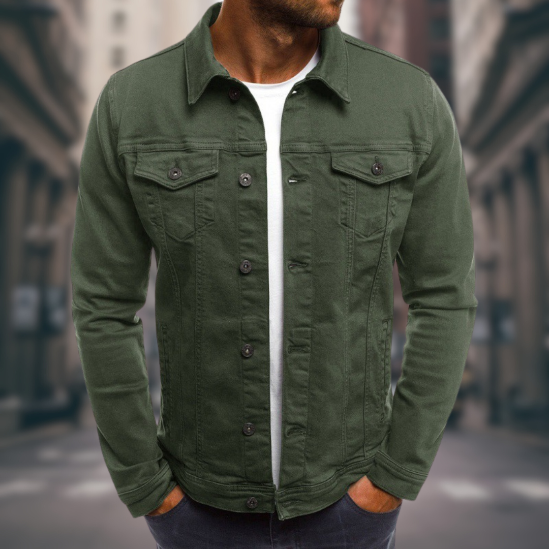 Robert™ | Moderigtig denimskjorte