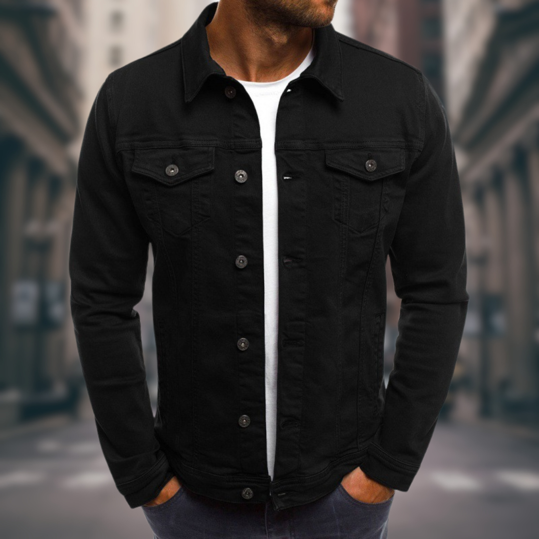 Robert™ | Moderigtig denimskjorte