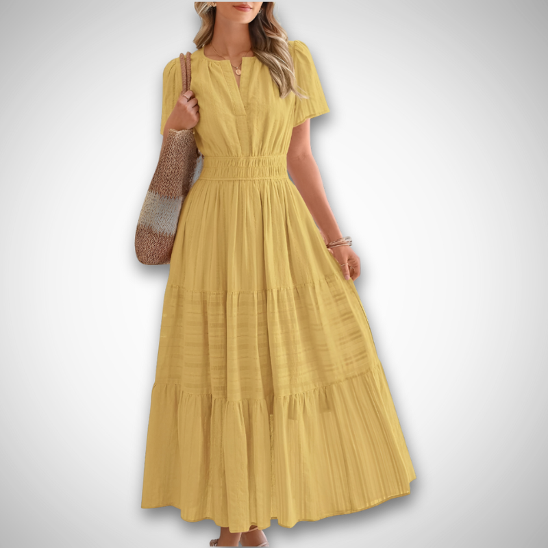 Erna™ | Boho-Sommerkjole med Elegant Lethed
