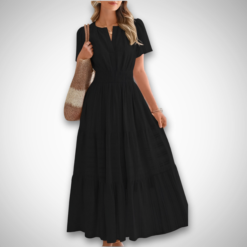 Erna™ | Boho-Sommerkjole med Elegant Lethed
