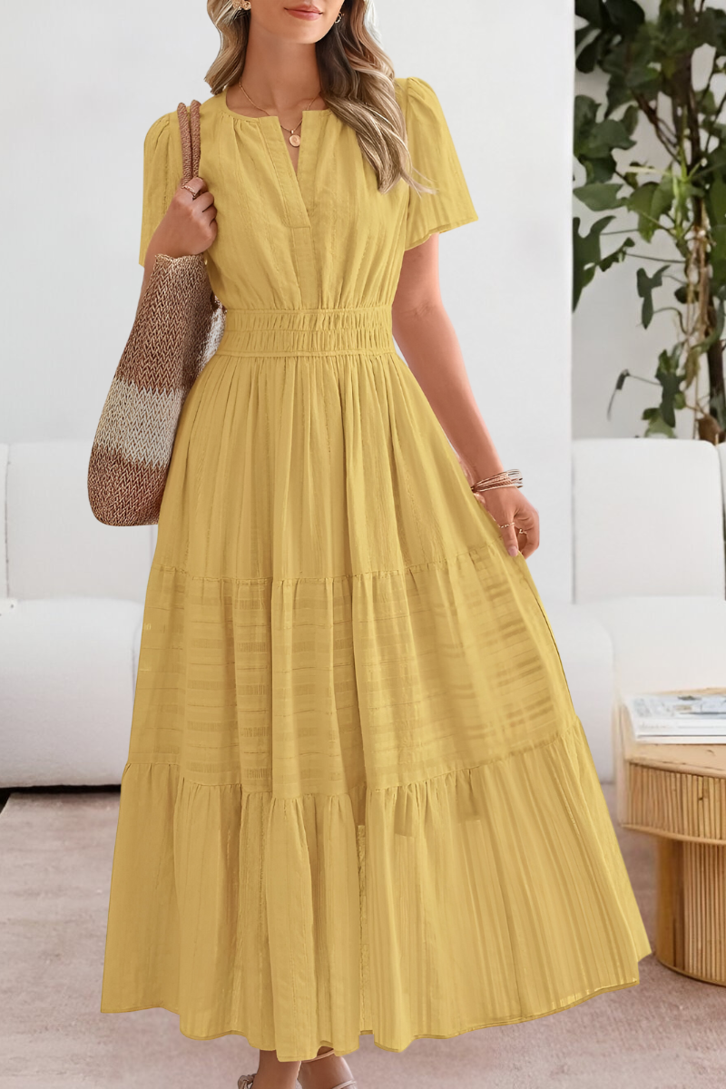Erna™ | Boho-Sommerkjole med Elegant Lethed