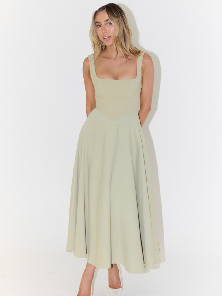 Alfrida™ | Feminin Havefestkjole
