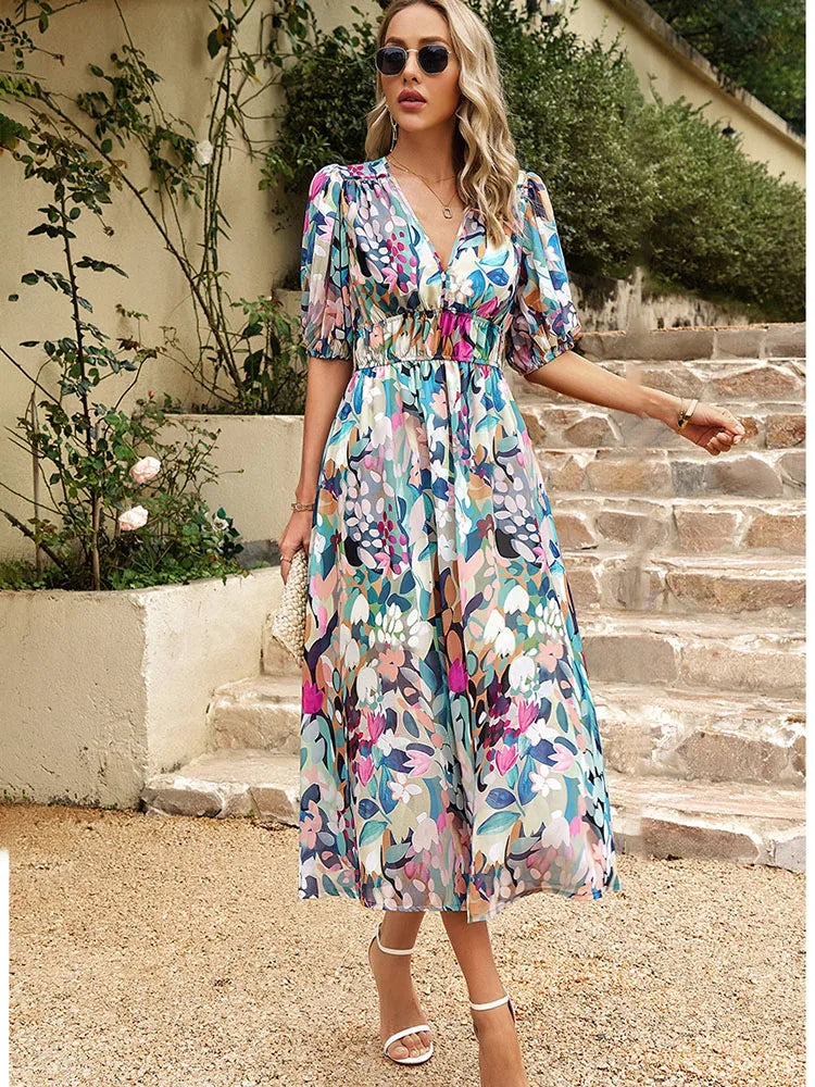 Karoline™ | Elegant Sommerkjole med Perfekt Pasform