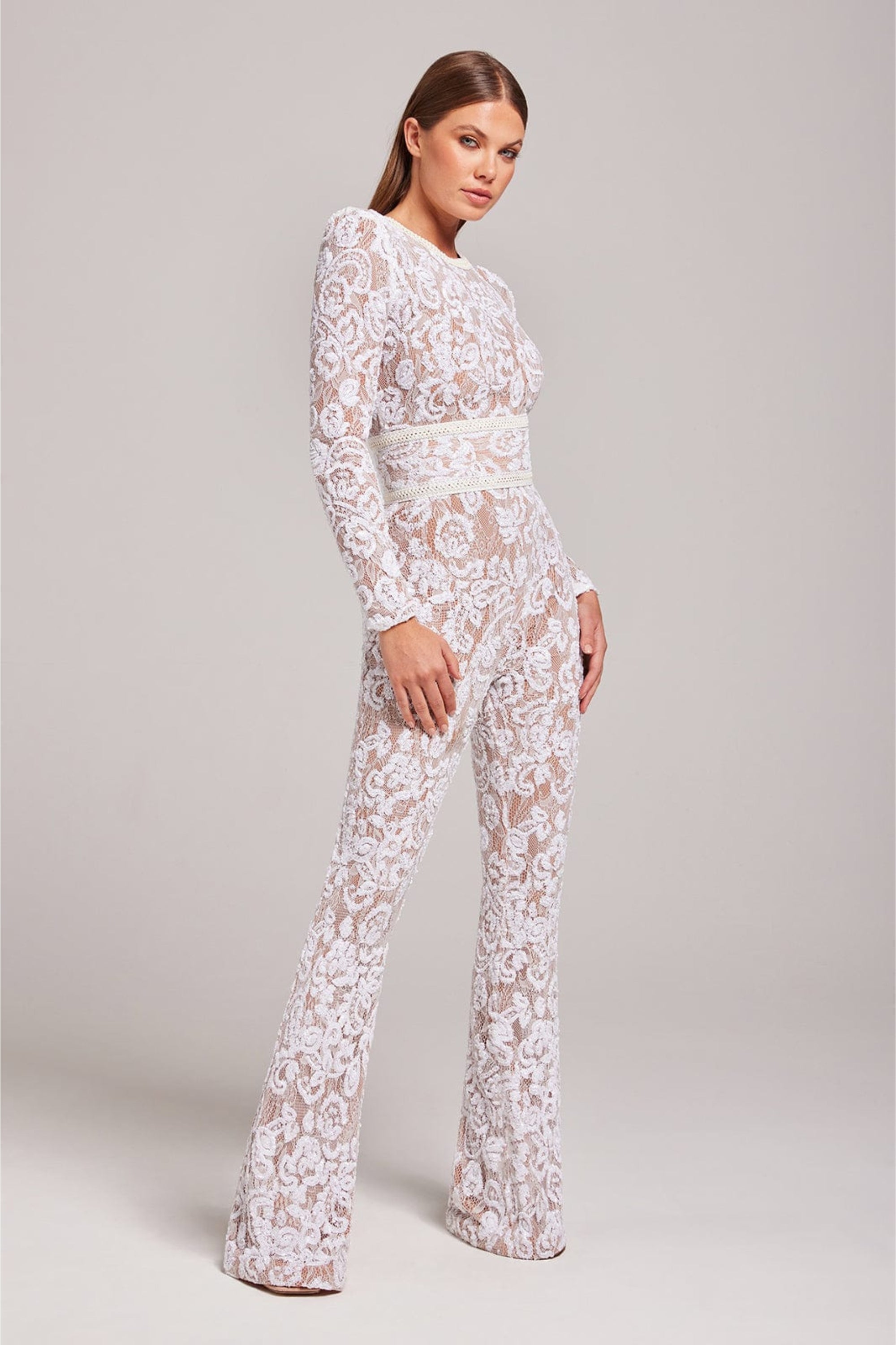 Alma™ | Elegant Blonde Buksedragt