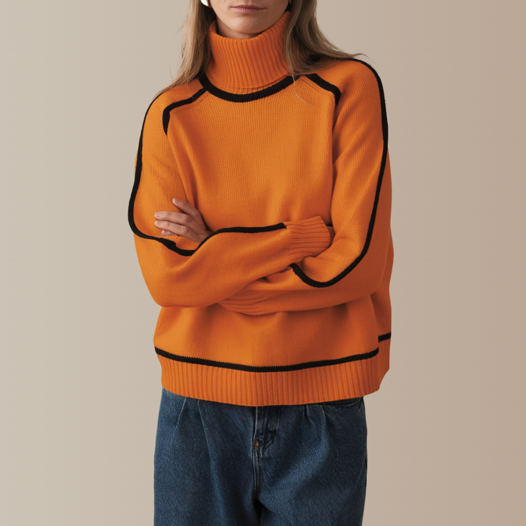 Freja™ | Blød Rullekrave-Trøje