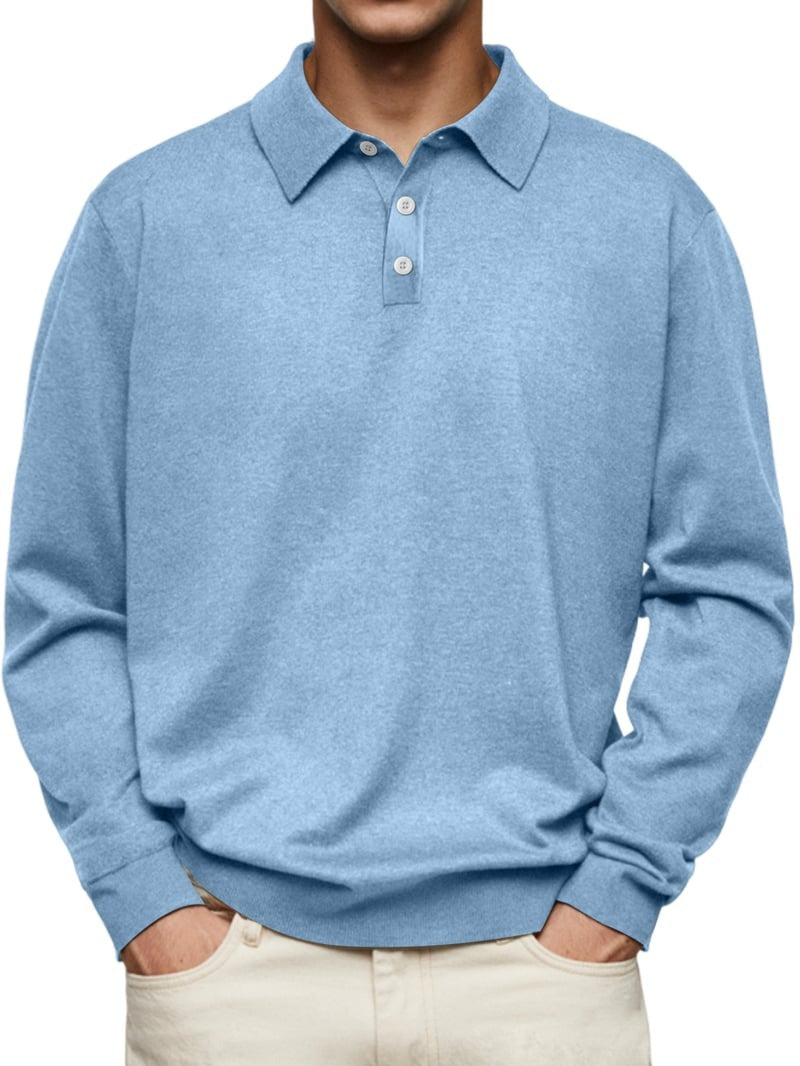 Alexandre™ | Vintage Skjorte med Lange Ærmer