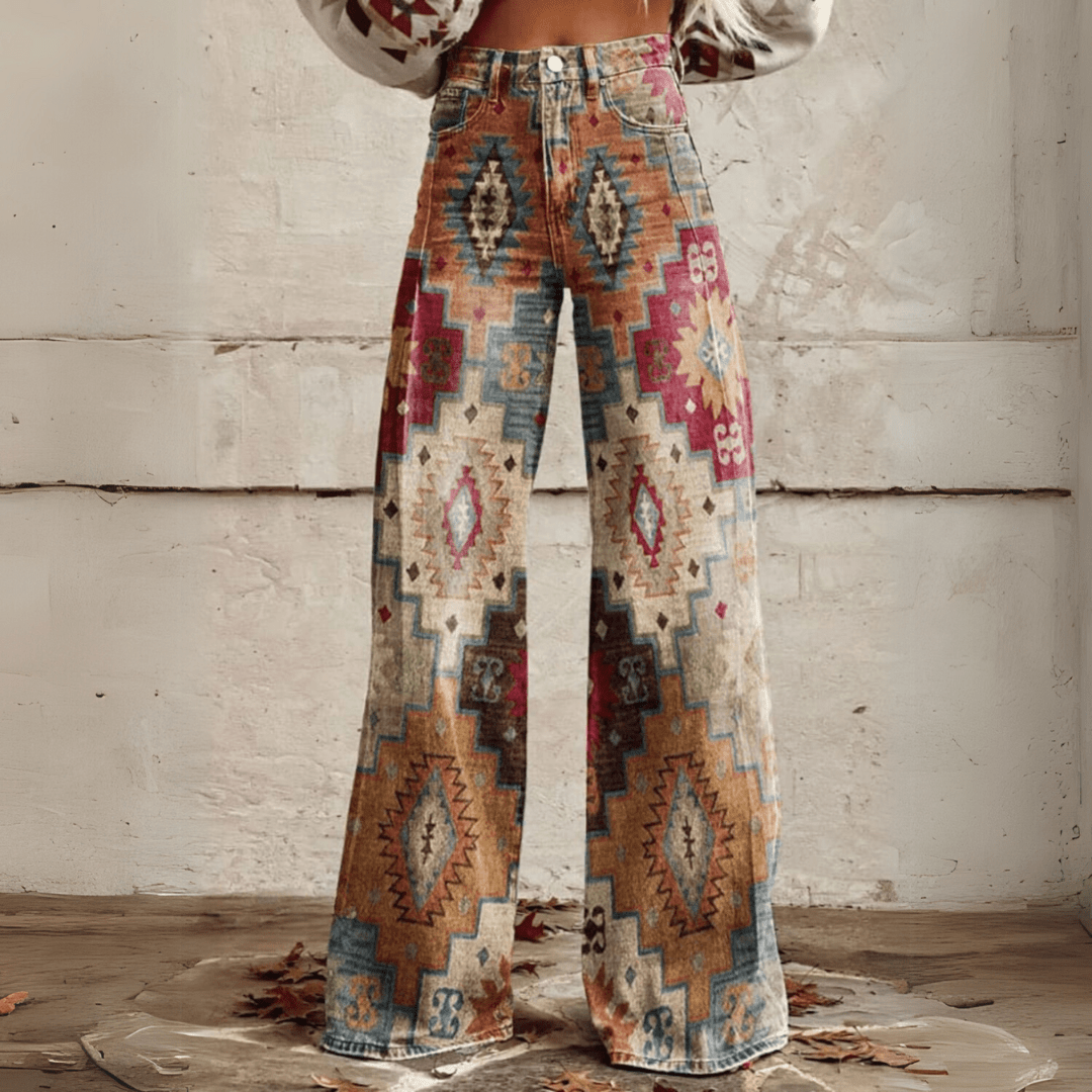 Mariel™ | Vintage Boho Bukser fra Nordlys-Kobenhavn