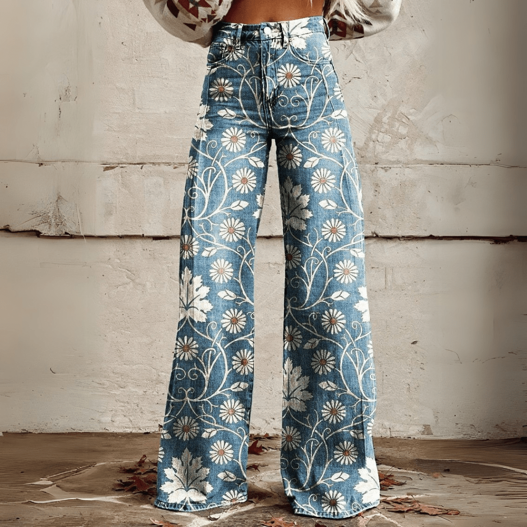 Mariel™ | Vintage Boho Bukser fra Nordlys-Kobenhavn