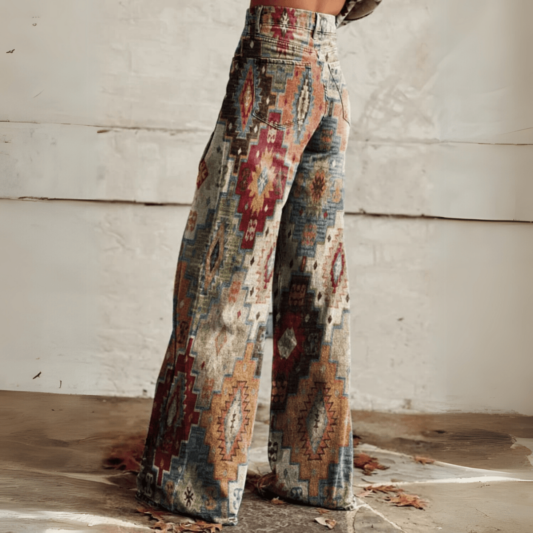 Mariel™ | Vintage Boho Bukser fra Nordlys-Kobenhavn